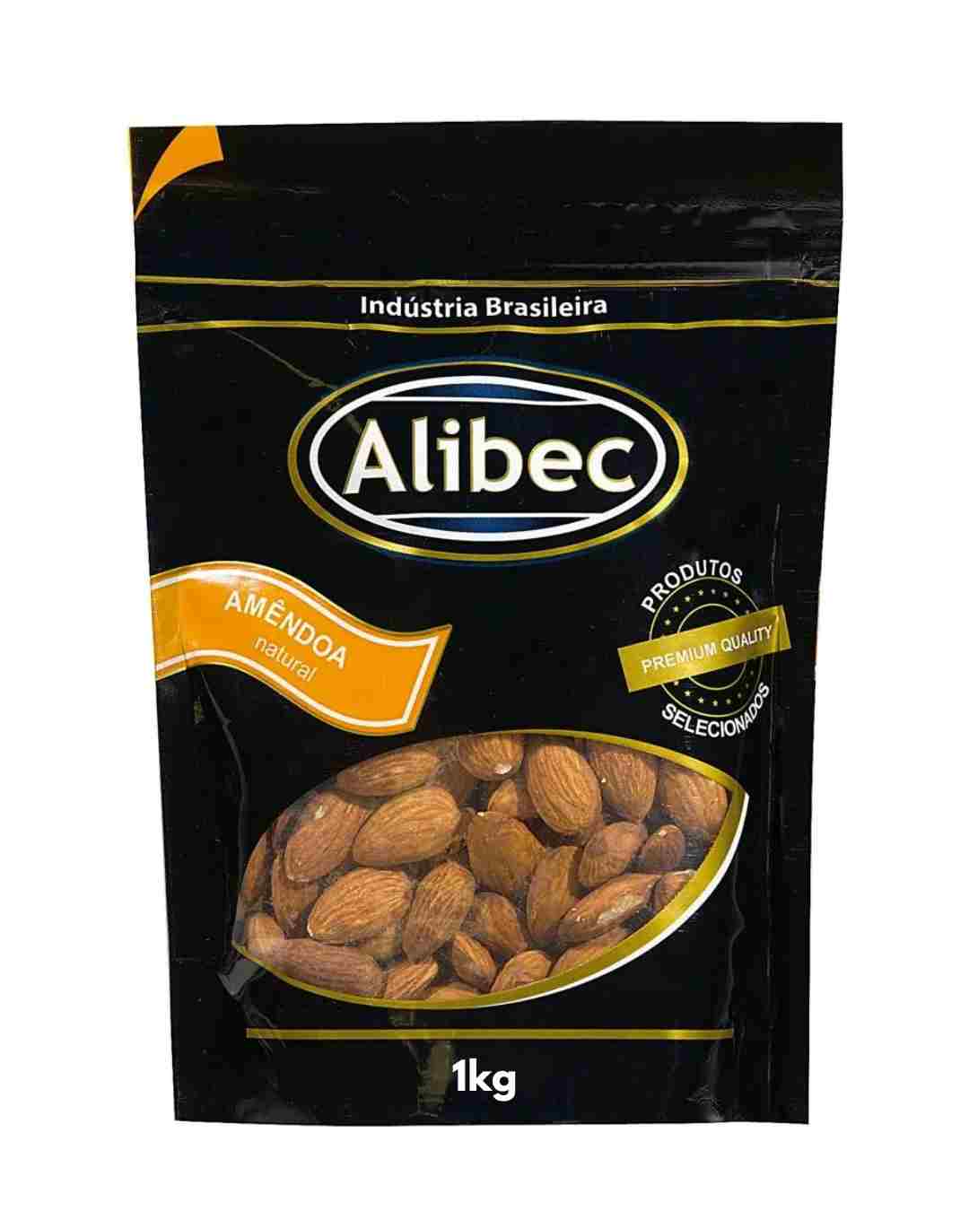 Amêndoas Naturais Inteiras 1kg